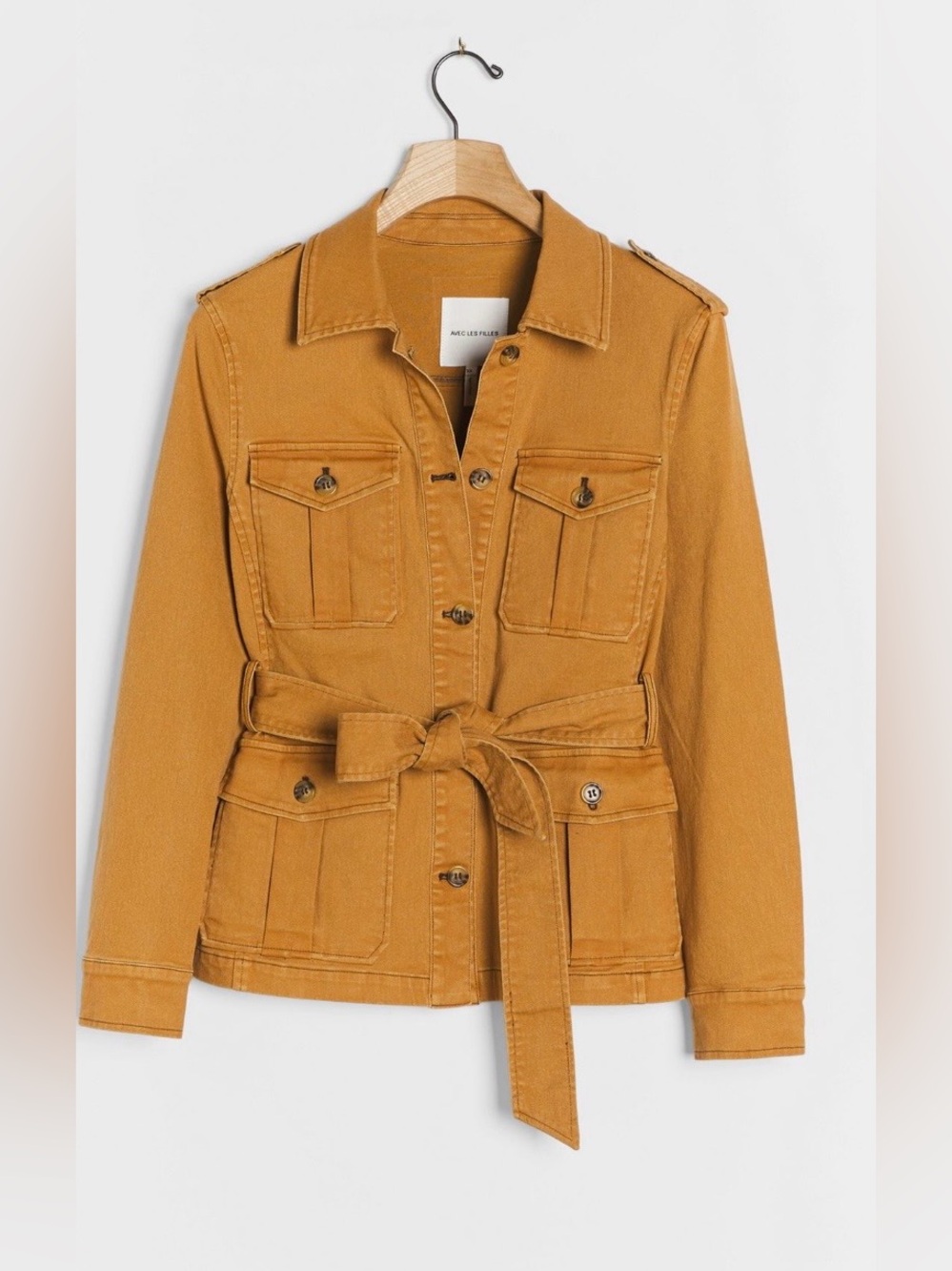 Anthropologie Avec Les Filles Amalia Utility Shirt Jacket (Price Firm)